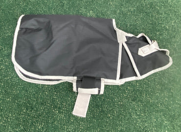 USED Derby 17.5", 100g,Pony/Foal Turnout Blanket, Black