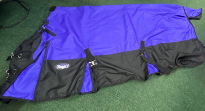 USED Tough1 84" Turnout Blanket, 1200d/0g , Purple