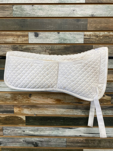 USED Derby Originals Shim Half Pad Horse White