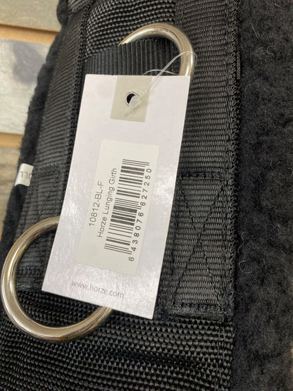 USED (NWT)Horze Nylon Fleece Padded Surcingle Full Black