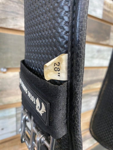 USED Total Saddle Fit Dressage Girth 28" Black