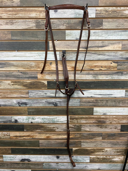 USED  3 Point Breastplate Horse Dark Oil