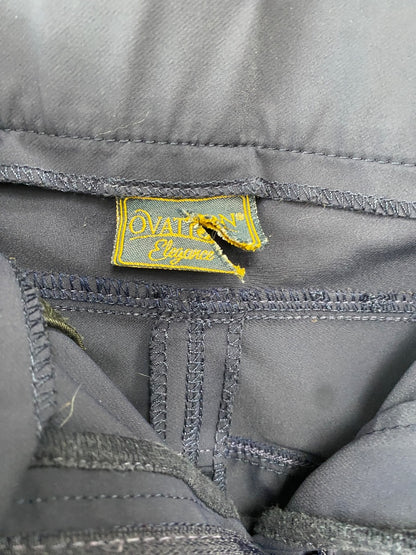 USED Ovation 34” Full Seat Breeches 34R Navy Blue