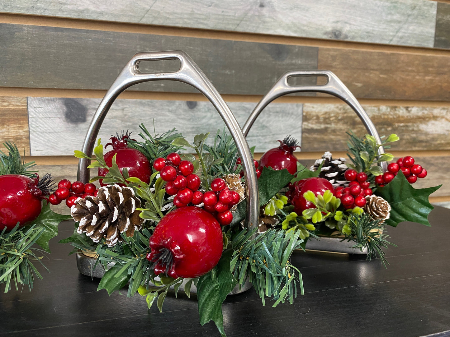 English Stirrup Holiday Decoration