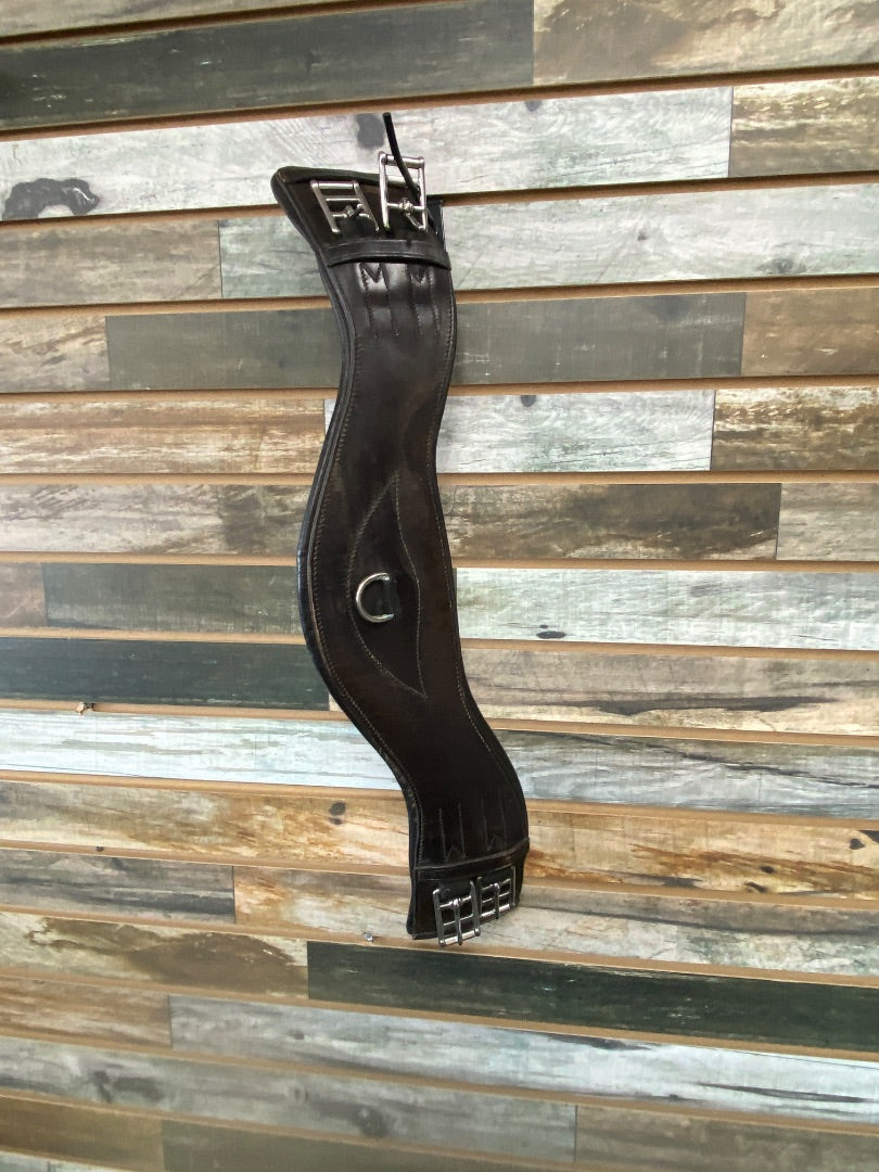 USED Total Saddle Fit Dressage Girth 24" Brown