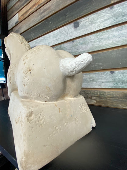 USED  Stone Horse Statue