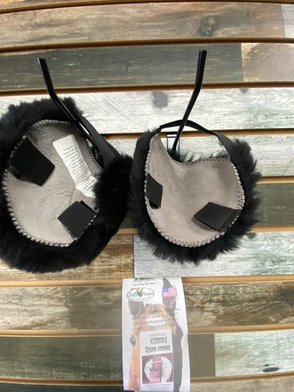USED JMS Products Sheep Skin Cinch Ring Cover  Black