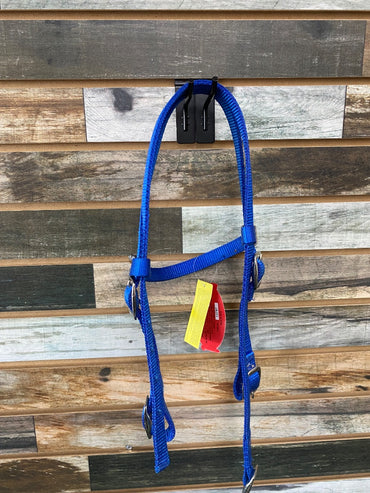 USED Showman (NWT) Western Headstall Browband Nylon Pony Blue
