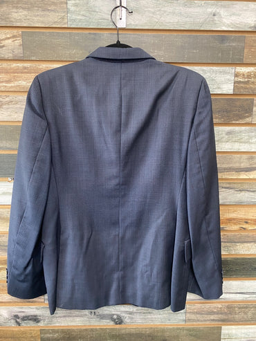 USED Grand Prix Ladies English Show Coat 14R navy