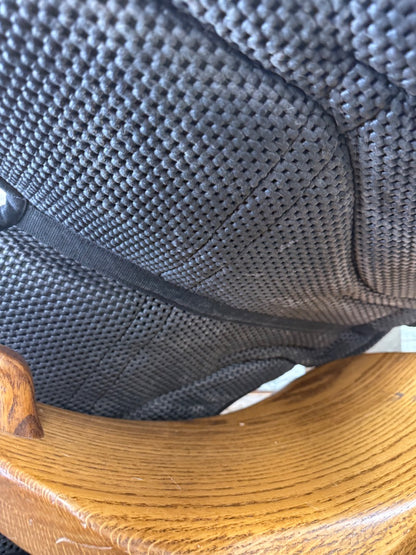 USED Comfort Plus Western Style Bareback Pad 22.5" Black