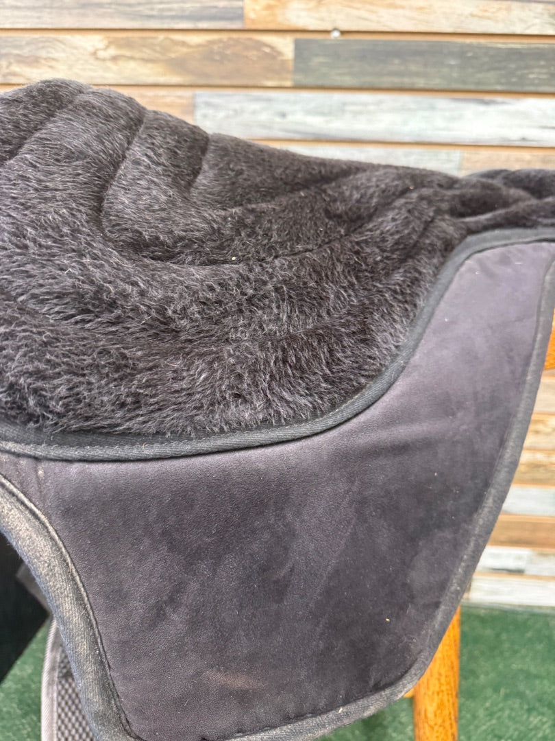 USED Comfort Plus Western Style Bareback Pad 22.5" Black