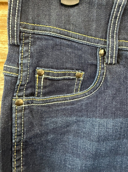 USED Goode Rider Knee Patch Breeches 28R Denim