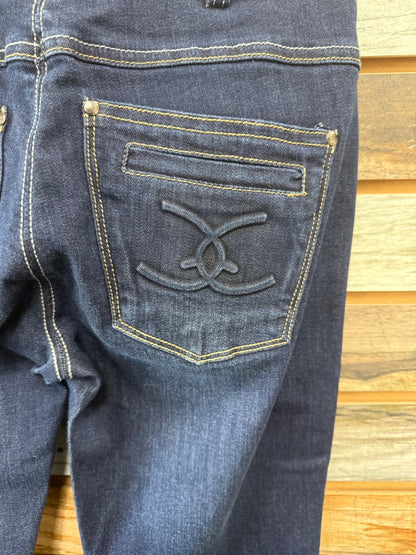 USED Goode Rider Knee Patch Breeches 28R Denim