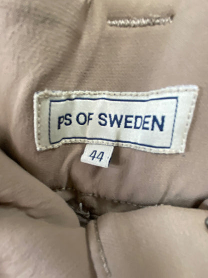 USED PS of Sweden Ladies English Breeches Full Seat 44ES(34us) Tan w/Suede trim