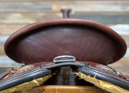 USED  Western Trail Saddle 15" Dark Oil