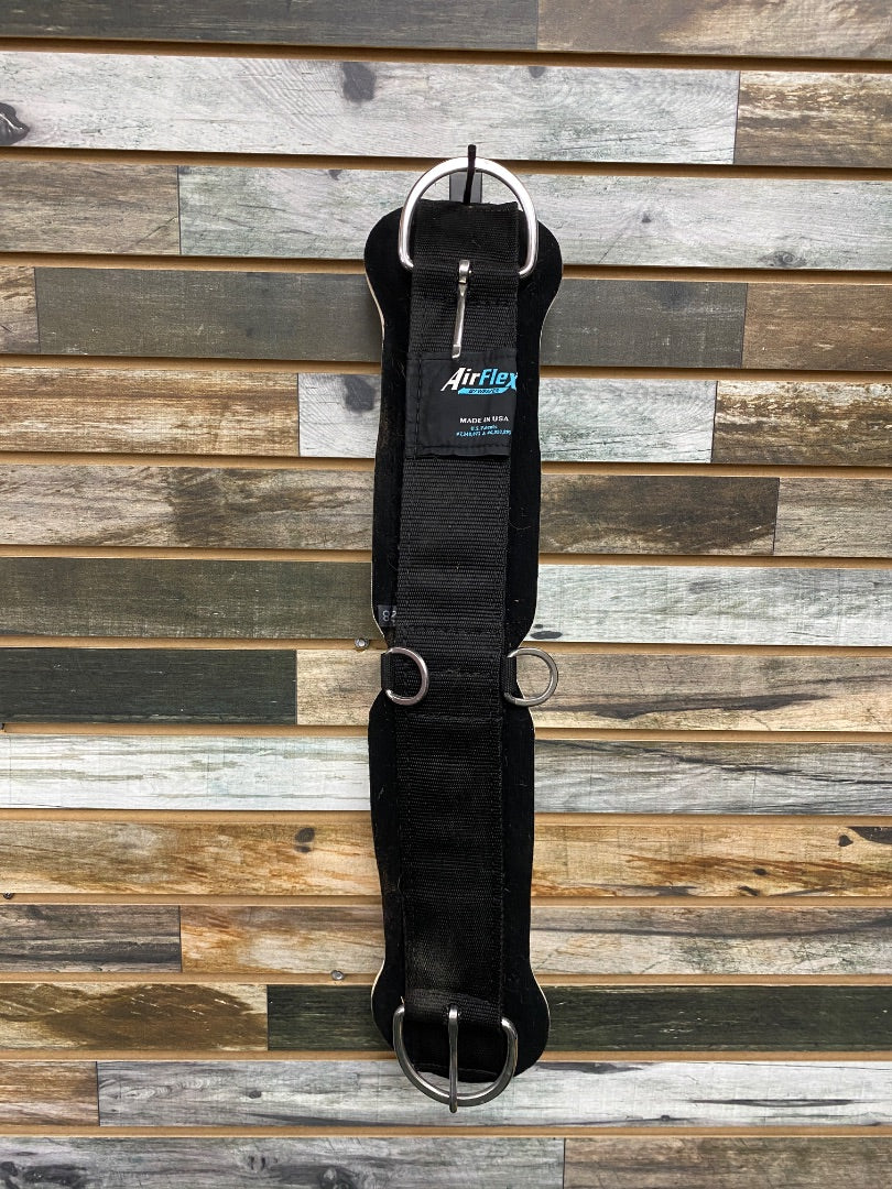 USED Weaver Western Cinch Nylon Airflex 28” Black