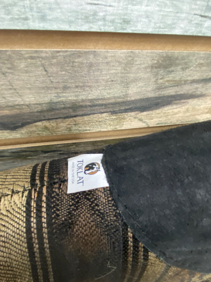 USED Toklat Western Neoprene Pad 30 x 32” Tan/Black Pattern