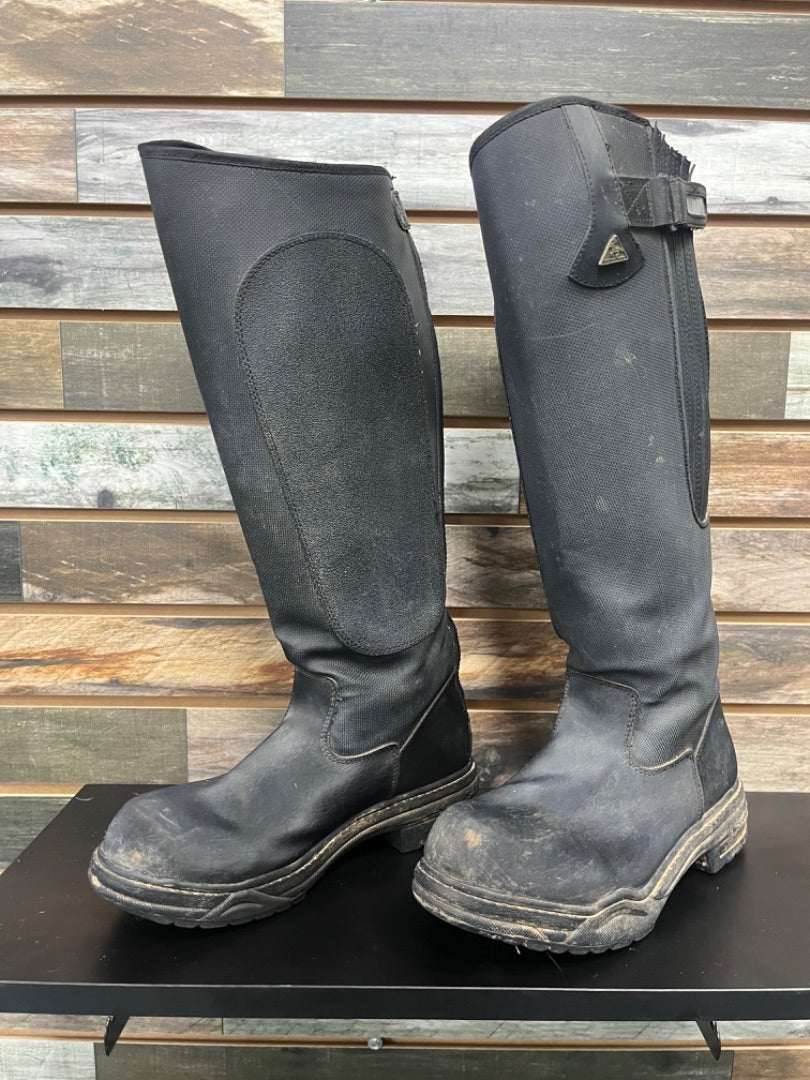 USED Mountain Horse Ladies Tall Boots W10 Black