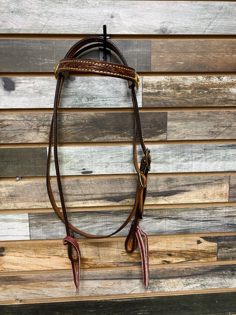 USED Billy Cook Western All Around Saddle 17” Tan/Dark Oil