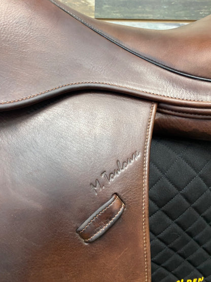 USED M. Toulouse Jump Saddle 17.5" Brown