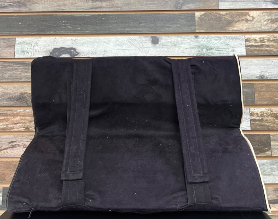 USED SaddleMattress Saddle Cushion 23” Black