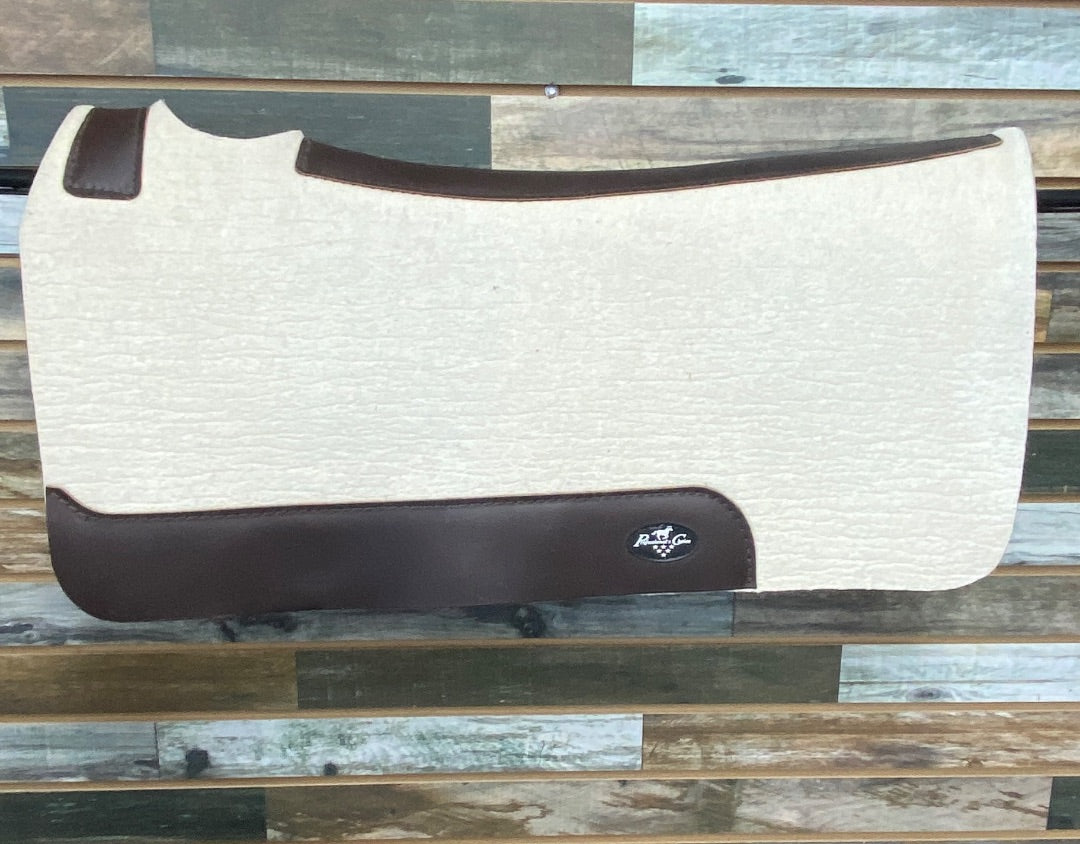 USED Professionals Choice 1" Wool Pad 31"x32" White