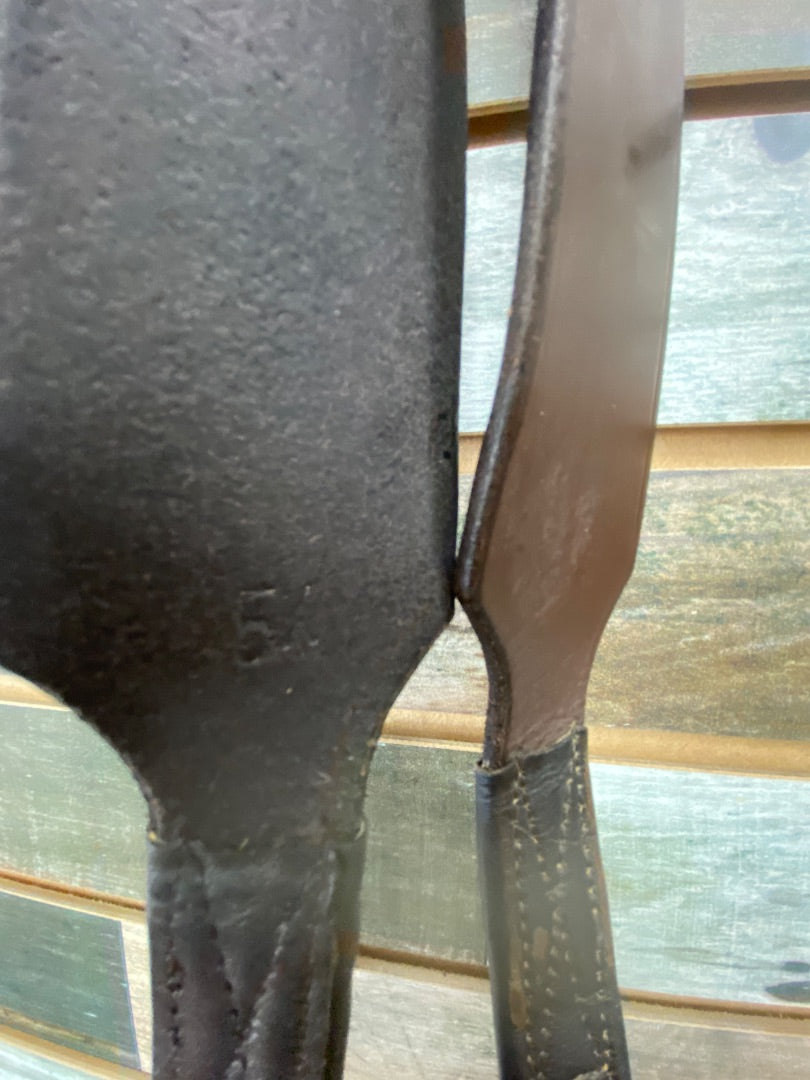 USED Total Saddle Fit Stability Leathers 54" Brown