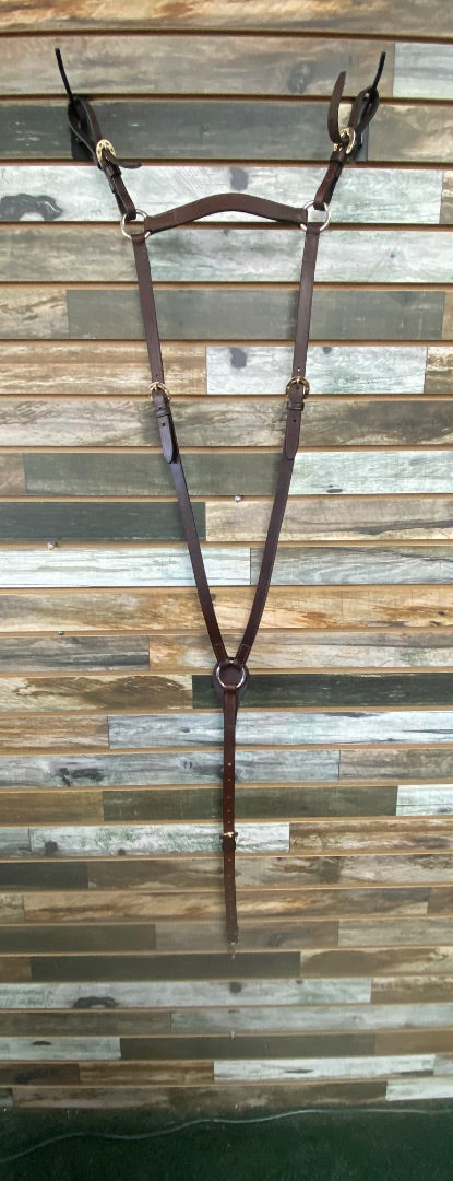 USED  Hunter Style Breastplate Full Brown