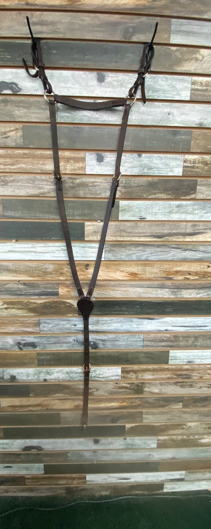 USED  Hunter Style Breastplate Full Brown