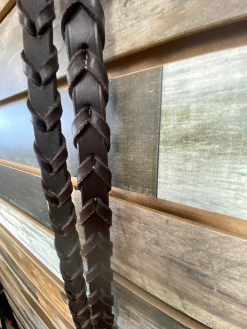 USED  Laced Reins  Brown