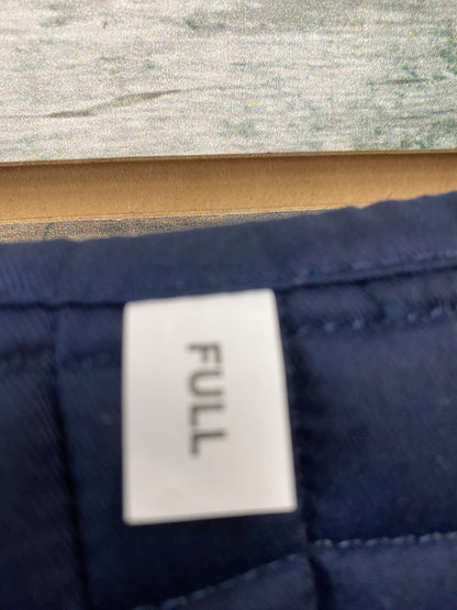 USED Roma English Saddle Pads Full Navy Blue