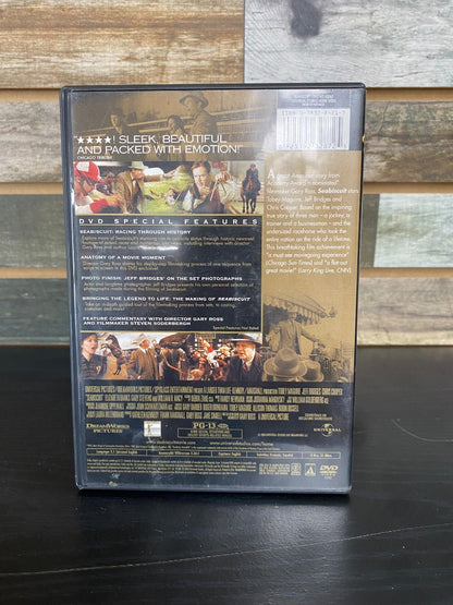 USED  Seabiscuit Movie DVD