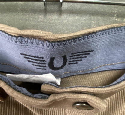 USED Tuffrider Knee Patch Breeches 32 Dark Tan