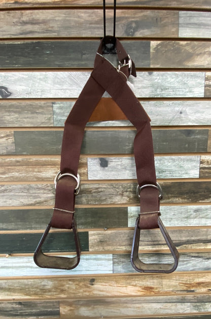 USED Formay Buddy Stirrups  Brown