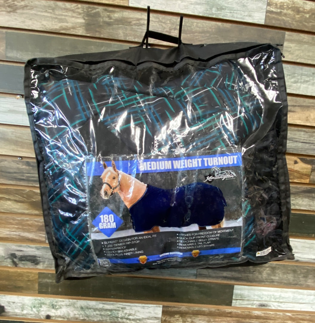 USED Kensington, 78" Turnout Blanket 1200d/180g,Atlantis