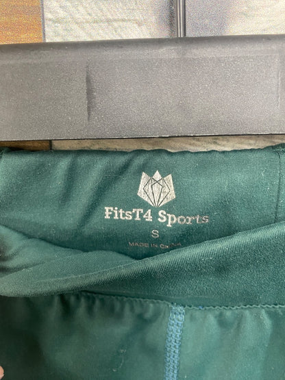 USED Fits T4 Ladies English Riding Tights Small Hunter Green