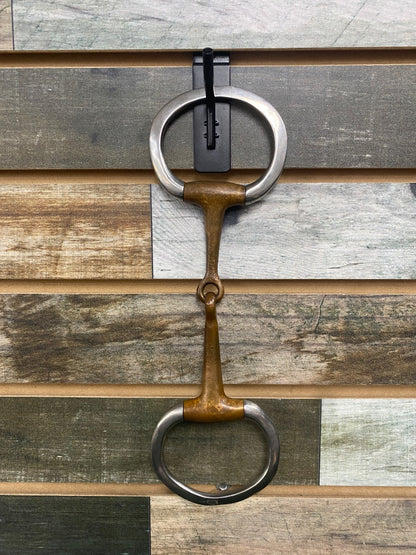 USED  Eggbut Snaffle Bit w Copper 5"