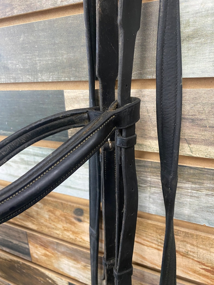 USED  English Bridle  Black