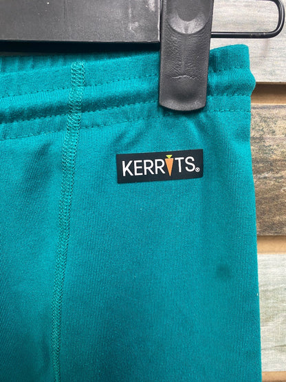 USED Kerrits Youth Kneepatch Riding Tights Medium Teal