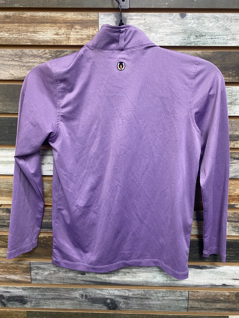 USED Kerrits Youth English Riding tops Medium Purple