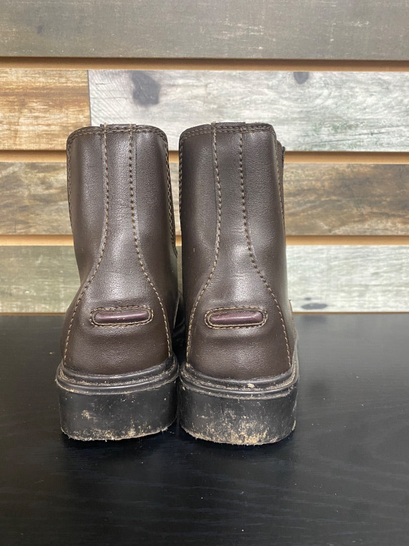 USED Tuffrider Youth Paddock Boots 13 Brown
