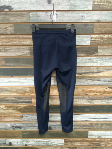 USED Kerrits Youth English Breeches Medium Navy