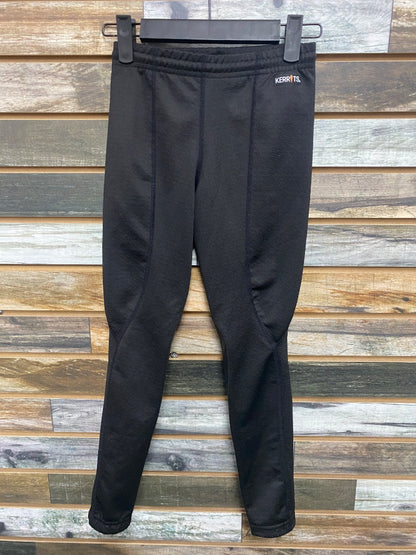 USED Kerrits Youth Fleece Riding Tights Medium Black