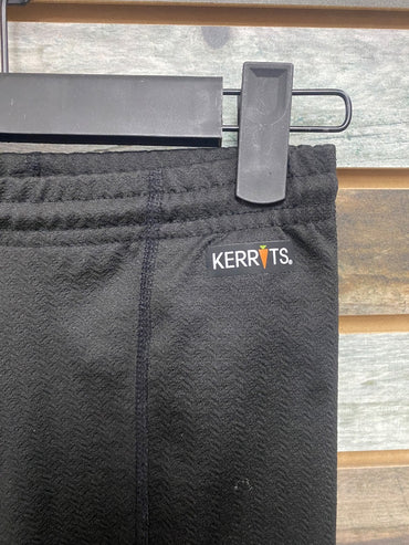USED Kerrits Youth Fleece Riding Tights Medium Black