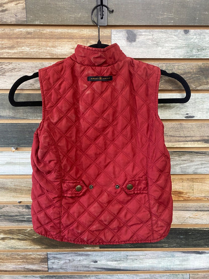 USED Youth Ariat Floral and Maroon