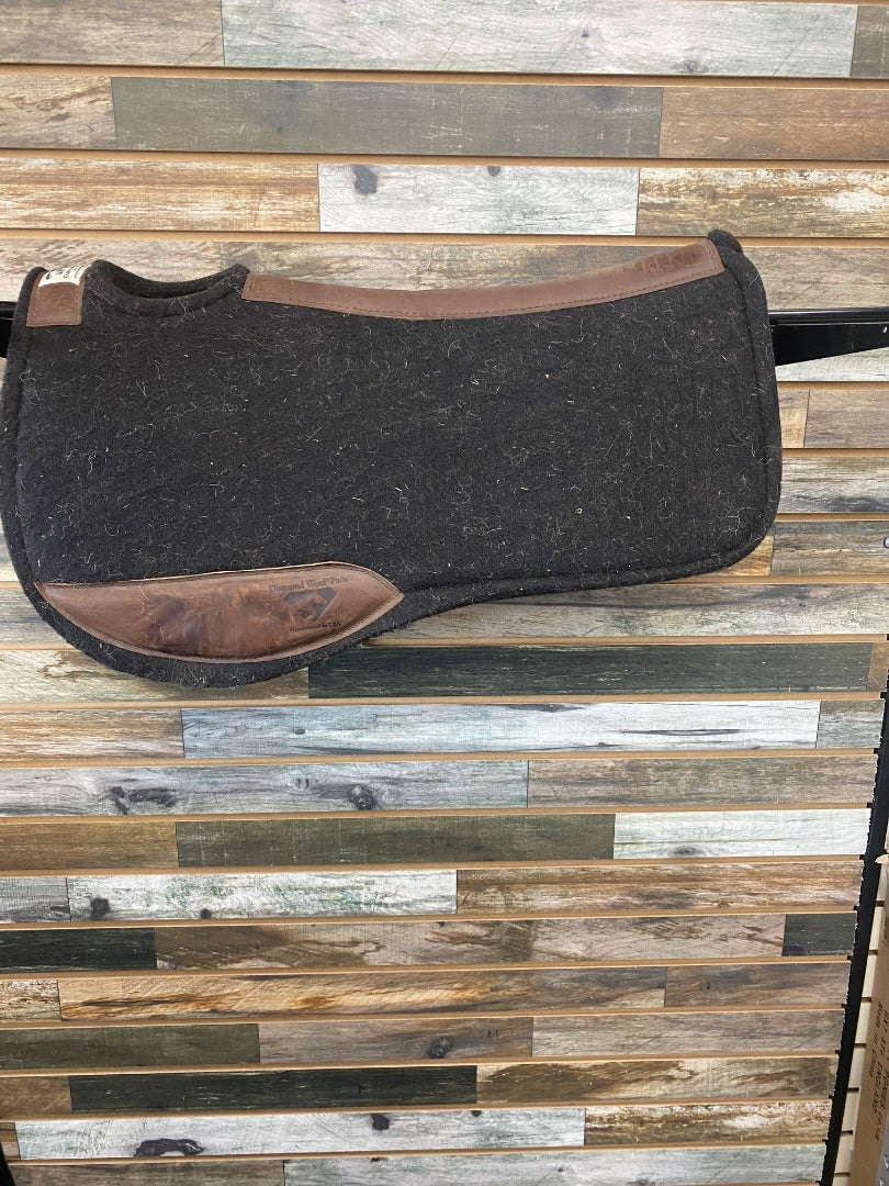 USED Diamond Wool Edurance-Round Countour Pad 28"x30" Black