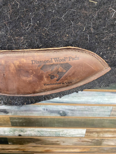 USED Diamond Wool Edurance-Round Countour Pad 28"x30" Black