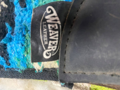 USED Weaver Felt Saddle Pad 30"x30" MultiColor