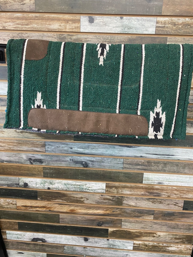 USED  Blanket Top Felt Pad 30"x30" Green