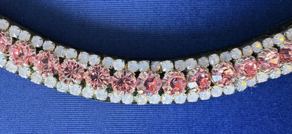 #121 Pink Crystal Browband